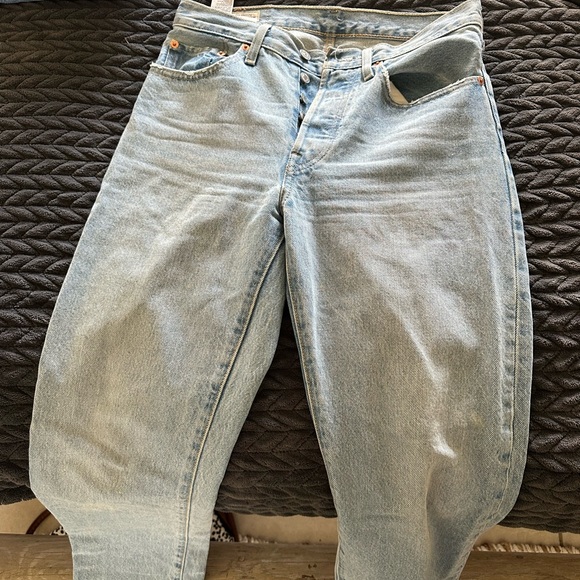 501 light wash denim, barely worn. - Picture 2 of 2